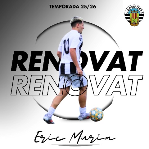 RENOVACI PRIMER EQUIP: ERIC MURIA